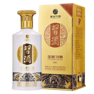 习酒贵州习酒酱香型53度白酒礼盒装500ml 53度 500mL 6瓶 习酒金质整箱