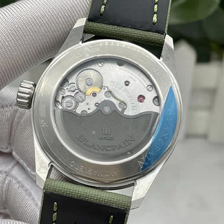 宝珀（blancpain） 宝珀五十噚系列5000-1110-K52A男士自动机械腕表43MM表径男表