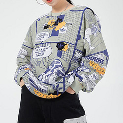 adidas ORIGINALS 秋季女式卫衣  SWEATSHIRT女士舒适休闲运动卫衣