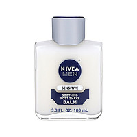 NIVEA 妮维雅 美国直邮nivea 妮维雅男士须后膏敏感肌专用3.3 液量盎司100ml