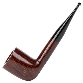 沙芬（SAVINELLI）【9mm滤芯烟斗专区】意大利石楠木烟斗老式实木男士高档烟具 【金点酒红光面斗 412斗型】9mm