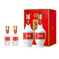 88VIP：台源 贵州茅台台源53度酱香型白酒500ml*2瓶+125ml*2瓶自饮收藏