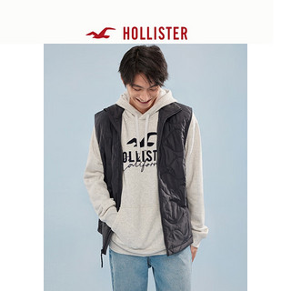 HOLLISTER经典人造绵羊毛皮内衬保暖工装夹克马甲背心男 355984-1 黑色 S (175/92A)