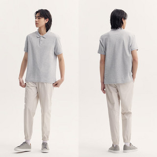 森马（Semir）舒服裤|休闲裤男2024夏季简约通勤束脚长裤凉感 咖啡50860 175/80A/L