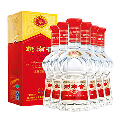 剑南春水晶剑52度白酒整箱558ml6瓶浓香型商务宴请送礼