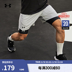 UNDER ARMOUR 安德玛 UNDERARMOUR）HeatGear男子训练运动紧身裤1361602 黑色001 L