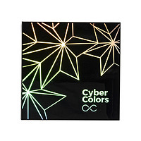 CYBER COLORS 尚智色彩闪亮星钻四色眼影盘