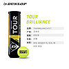 DUNLOP邓禄普网球加亮网球练习比赛用球TOUR BRILLIANCE 2024新球 加亮球1罐