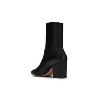 SW AVENUE 75  BLOCK SOCK BOOTIE 尖头弹力靴袜靴瘦瘦靴短靴女 黑 SW3901008-BLK 34