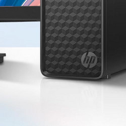 HP 惠普 小欧 S01 十二代酷睿版 21.5英寸 商用台式机 黑色（酷睿i3-12100、核芯显卡、8GB、512GB SSD