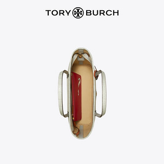 Tory Burch 汤丽柏琦 T MONOGRAM小号手提托特包TB 156927 云雾灰 020 OS