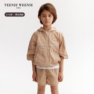 Teenie Weenie Kids小熊童装24夏季男女童舒适轻薄外套 米色 130cm