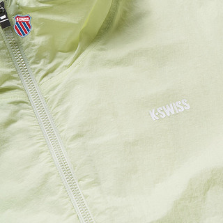 盖世威（K·SWISS）女皮肤衣 24春季外套轻奢优雅轻薄风衣 1910051 311浅芽绿 2XL