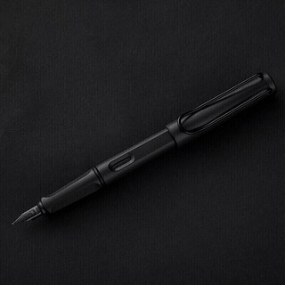 凌美（LAMY） 德国 狩猎者钢笔墨水笔笔礼盒套装年货礼盒 含吸墨器+墨胆 拾光礼盒 磨砂黑F尖