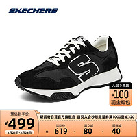 斯凯奇Skechers男士复古慢跑鞋时尚百搭舒适柔软210744