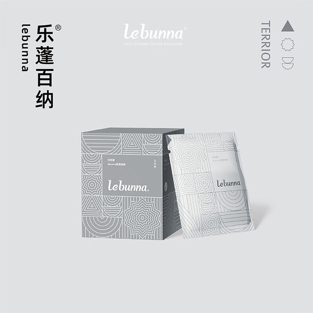 LEBUNNA 乐蓬百纳挂耳咖啡包手冲挂耳式现磨黑咖啡粉10g*12片/盒 CD55-乐蓬百纳