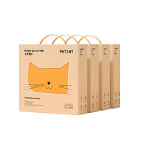 petshy 百宠千爱6L猫砂细混合型10公斤膨润土除臭大袋2.5kg