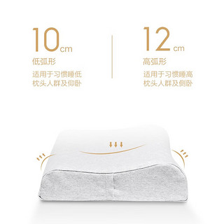 8H乳胶枕  释压颗粒按摩枕头 泰国乳胶  枕芯ZZ 经典款乳胶枕ZZ一只装