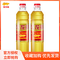 金龙鱼 黄金比例调和油400ml*2 食用油家用烹饪植物油营养健康瓶装