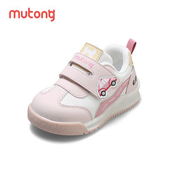 Mutong 牧童 小汽车宝宝鞋男女童软底学步鞋2024春季新款魔术贴婴儿鞋防滑