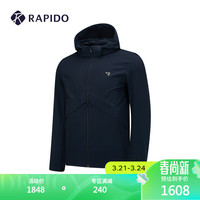 Rapido雳霹道2024年春季新款男士GOLF高尔夫连帽舒适夹克外套CN4139Z08