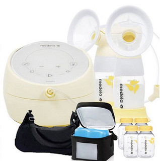 medela 美德乐 致韵系列 101037320 双边电动吸奶器