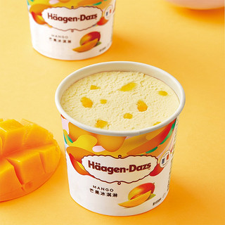 哈根达斯（Haagen-Dazs）经典芒果口味冰淇淋 100ml/杯