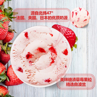 哈根达斯（Haagen-Dazs）经典草莓口味冰淇淋 100ml/杯