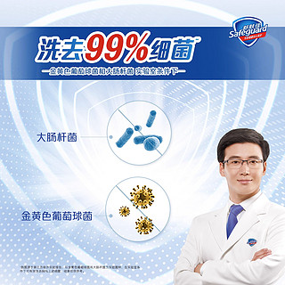 Safeguard 舒肤佳 香皂抗菌抑菌纯白清香洗手沐浴皂家庭装100g*6块