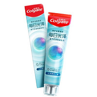 PLUS会员：Colgate 高露洁 每日光泽健齿修护牙膏 薄荷味 160g