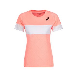 亚瑟士AICT恤女子跑步舒适网球运动上衣 
