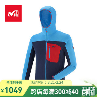 觅乐觅乐（MILLET）户外运动男款登山运动保暖抓绒衣MIV7833 7833宝石蓝/天蓝 M 7833	宝石蓝/天蓝