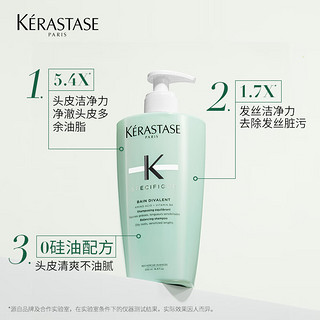 KÉRASTASE 卡诗 双重洗发水250ml+元气姜绿瓶250ml净油蓬松