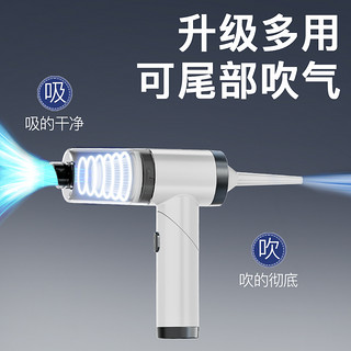 senhomtog 车载吸尘器无线家用大吸力手持小型汽车用强力宠物狗猫毛吸毛