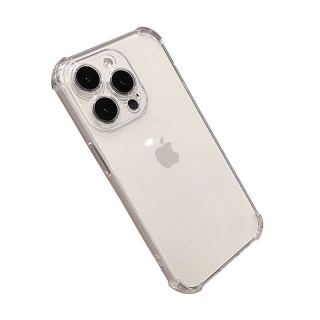 卡琦 气囊防摔适用iPhone15promax手机壳苹果14/13新款12透明11男女x/xs简约xr全包7/8plus情侣6s高级感14Pro软壳