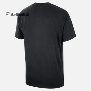 NIKE 耐克 Jordan官方耐克乔丹金州勇士队NBA男子T恤冬季新款宽松纯棉FN1065