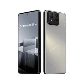 华硕ASUS Zenfone11 Ultra 5G安卓原生系统双卡 6.78英寸 国际版 灰色 16+256GB