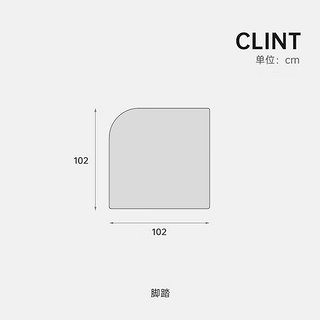 FINNNAVIAN2024 转角大户型意式全真皮沙发Clint 现代北欧皮艺组合沙发 【S-Ⅰ级真皮】皮色可 无扶手三人C