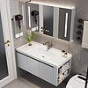 YILANG 镱朗 304不锈钢浴室柜 70CM二代智能方镜（镜子款）