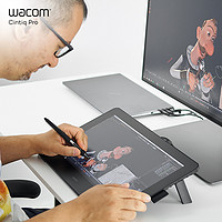 wacom 和冠 新帝Pro数位屏DTH167手绘屏电脑手写高清绘图画屏品牌直营