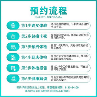 【医艾康】体检套餐瑞慈中青老年体检套餐男士女士通用【电子卡券发放】 呵护中青年基础套餐 全国通用