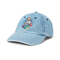 Men's Polo Bear Denim Ball Cap