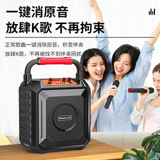 88VIP：Newsmy 纽曼 K220广场舞音响蓝牙音箱户外大音量家用K歌重低音炮播放器