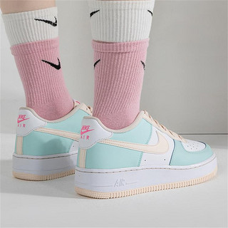 限尺码：NIKE 耐克 AIR FORCE 1 BG休闲鞋透气舒适大童鞋运动鞋