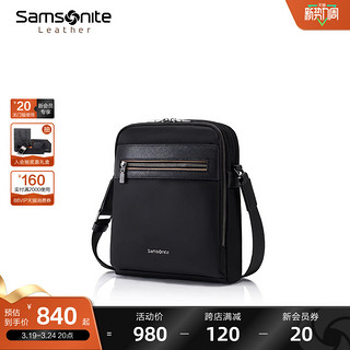 Samsonite 新秀丽 斜挎包男士外出便携包包年轻商务单肩包挎包多功能挂包 45Q