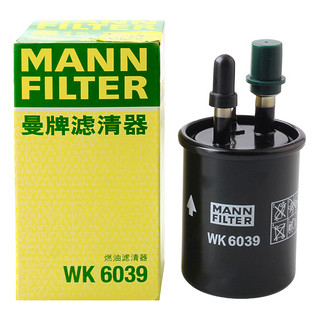 曼牌滤清器 燃油滤清器汽油滤芯汽滤外置WK6039英朗GT雪佛兰乐风RV科沃兹赛欧