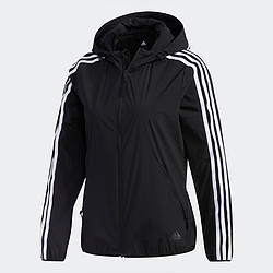 adidas 阿迪达斯 正品春秋女子运动宽松休闲连帽夹克外套 FT2888