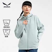 SALEWA 沙乐华 卫衣女情侣薄款开衫连帽外套秋冬女运动服上衣