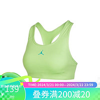 NIKE 耐克 女子 运动内衣AS W J JUMPMAN BRA运动服CW2427-360绿色S码