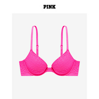 VICTORIA'S SECRET PINK 简约舒适无痕文胸胸罩女士内衣 20KA亮粉色8875 11188875 32B 32/70B